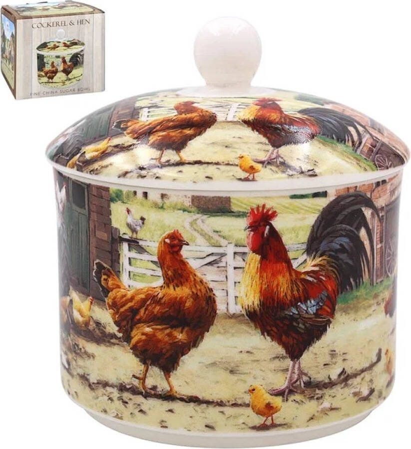 The Leonardo collection Suikerpot Haan & Hen