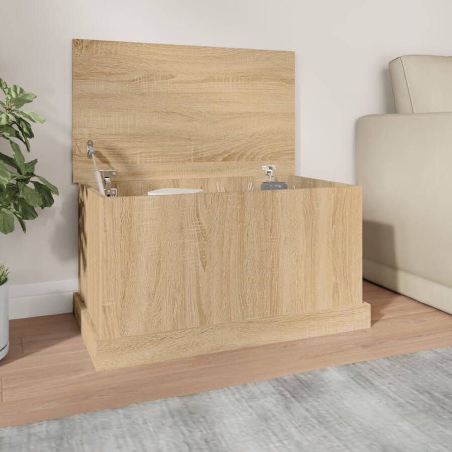 The Living Store Dekenkist Sonoma Eiken 70 x 40 x 38 cm Duurzaam materiaal