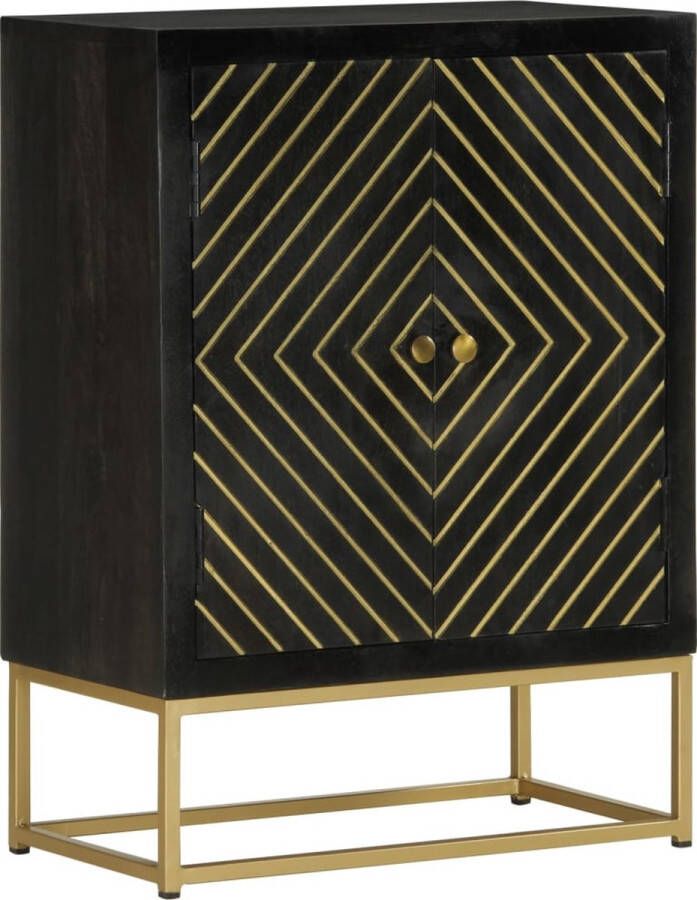 The Living Store Dressoir Kast 55 x 30 x 75 cm Massief mangohout