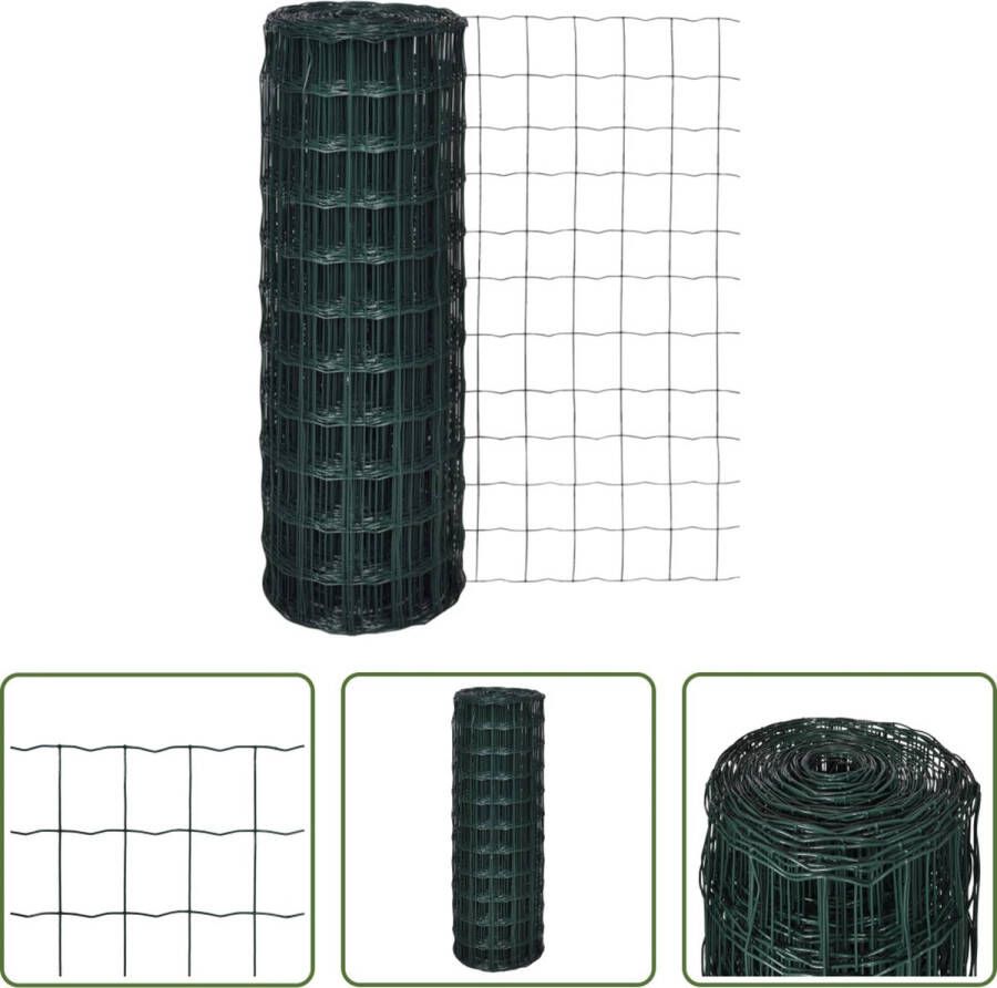 The Living Store Euro Hekwerk 1.0x25m 1.8 2.2mm PVC-coating