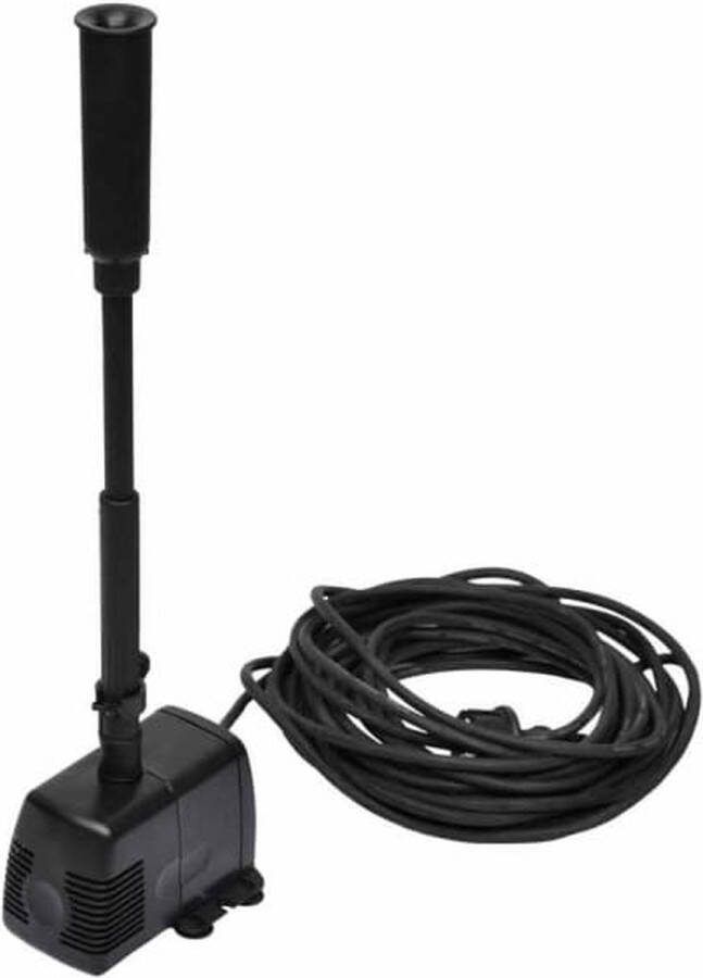 The Living Store Fonteinpomp A 1000 l u 1.60 m 3 sproeiers 22W 10m kabel