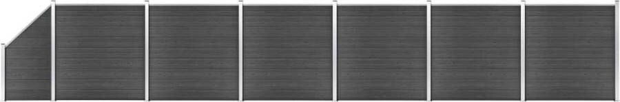 The Living Store HKC Tuinafscheiding 1.138 x (105 186) cm Zwart