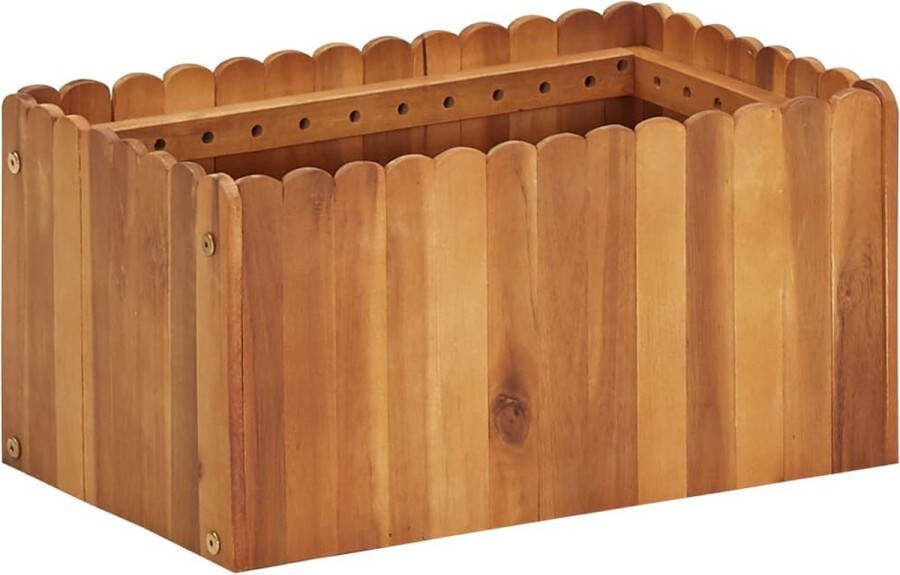 The Living Store Kweekbak Verhoogd Acaciahout 50x30x25 cm Gelat Ontwerp (150 karakters)