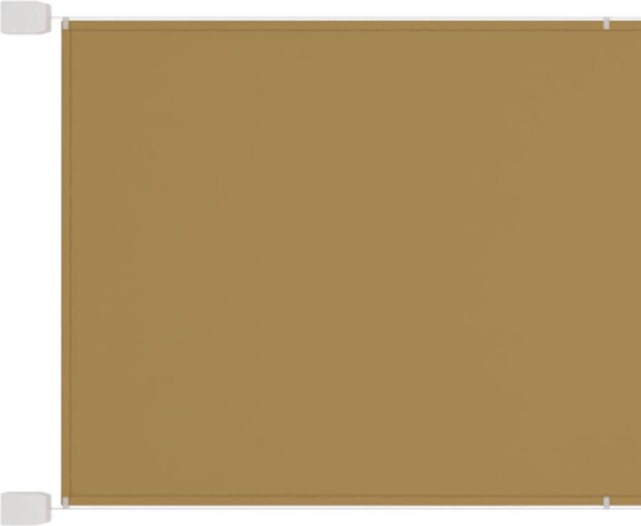 The Living Store Luifel verticaal 200x270 cm oxford stof beige Parasol