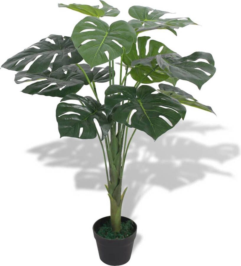 The Living Store Monstera Kunstplant 45 cm Realistisch Groen Hoogwaardige materialen