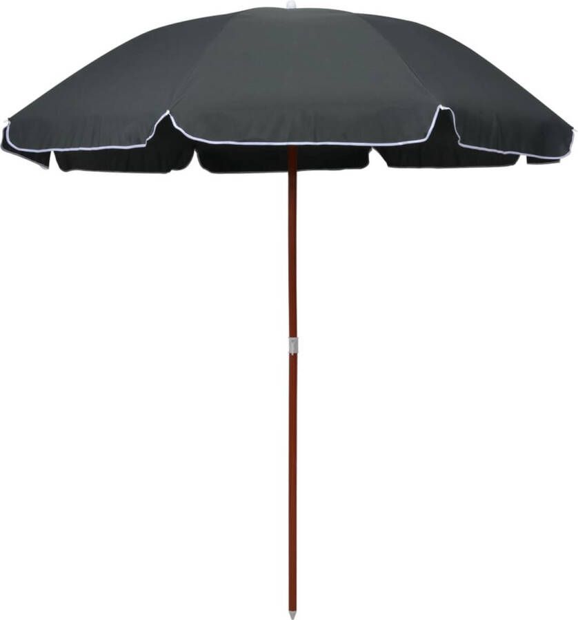 The Living Store Parasol Eclipse UV-beschermend polyester Stabiel en waterbestendig 210 x 230 cm