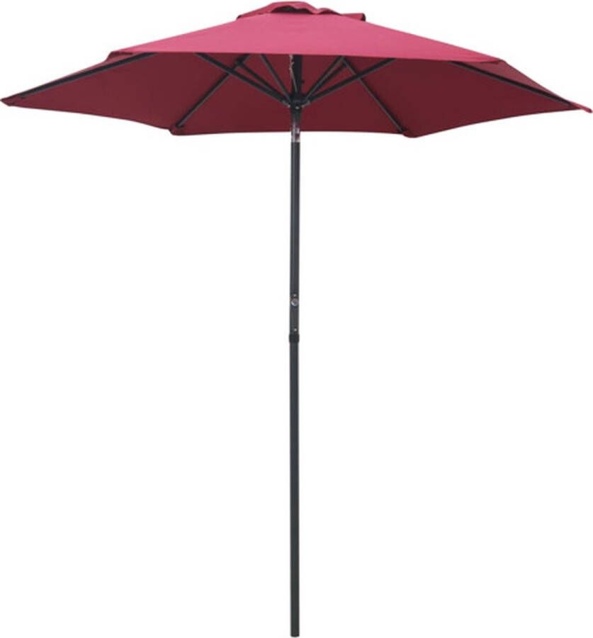 The Living Store Parasol Luxe 200x224cm Uv-beschermend polyester Kantelbaar