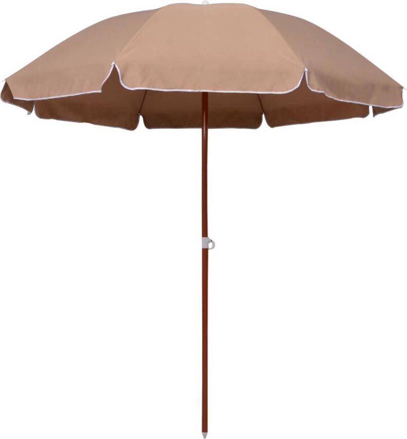 The Living Store Parasol Sunshade 210 x 230 cm Uv-beschermend polyester