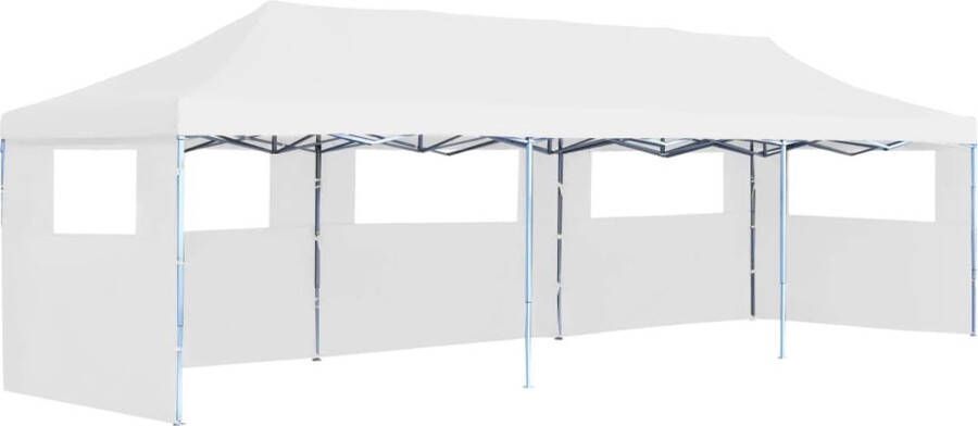 The Living Store Partytent Oxford met PVC-coating 291x870x315 cm Uv- en waterbestendig