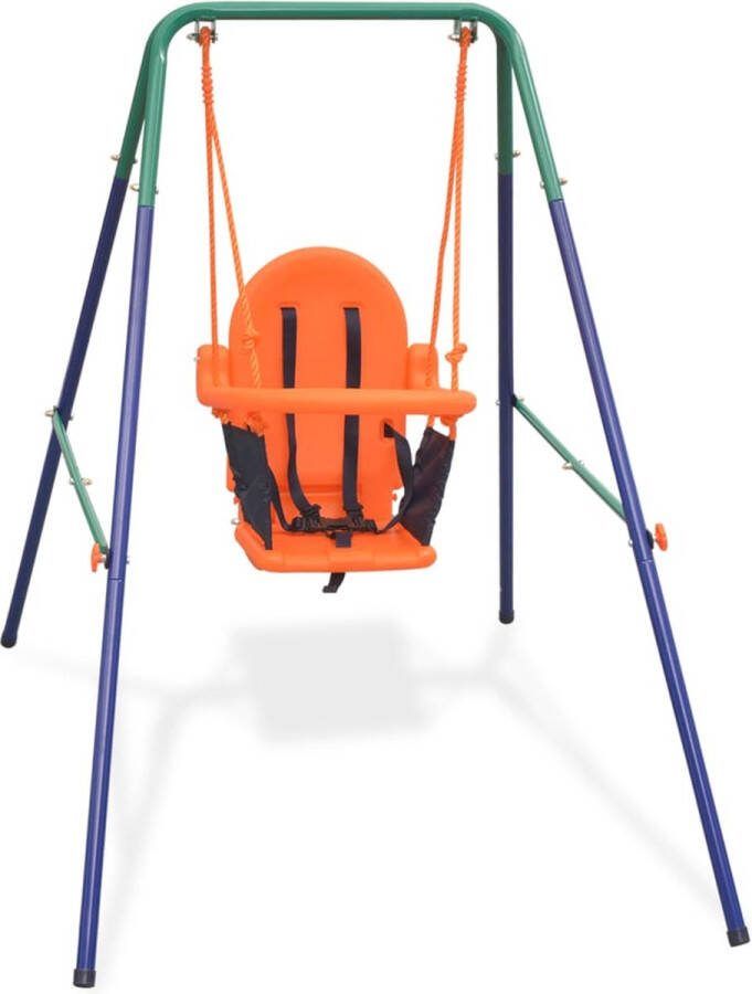 VidaXL The Living Store Peuterschommel Buitenspeelgoed 96x145x120 cm Ergonomisch ontworpen zitje