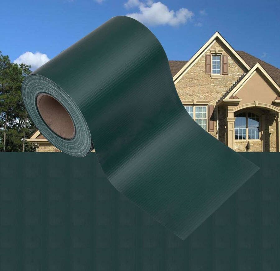 The Living Store Privacyscherm Tuinscherm 35 x 0.19 m PVC Groen