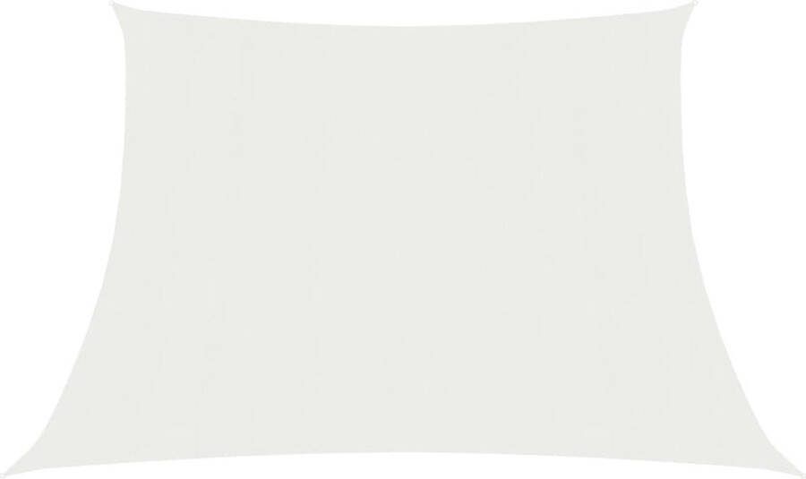 The Living Store Schaduwdoek 4 5 x 3 m Trapezium 90% UV-bescherming
