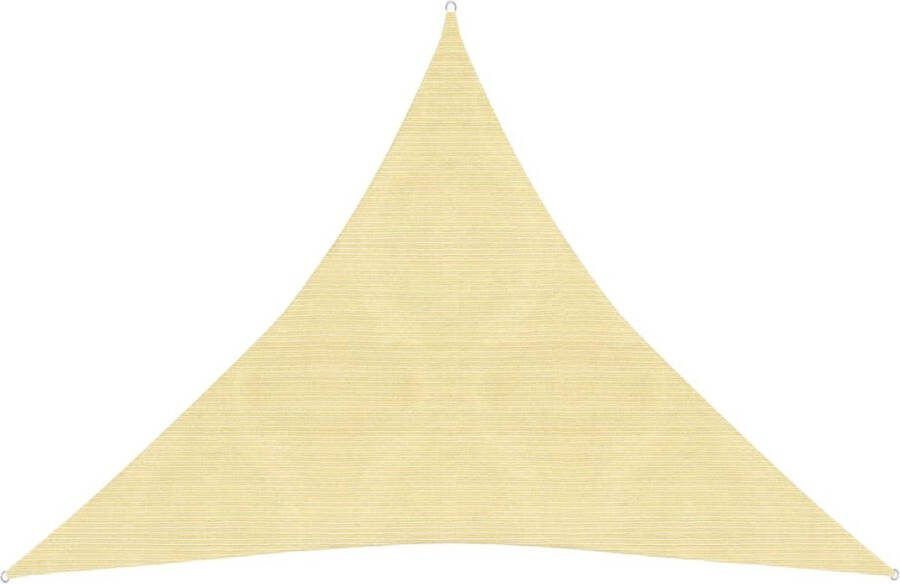 The Living Store Schaduwdoek Driehoek 4x4x4m HDPE