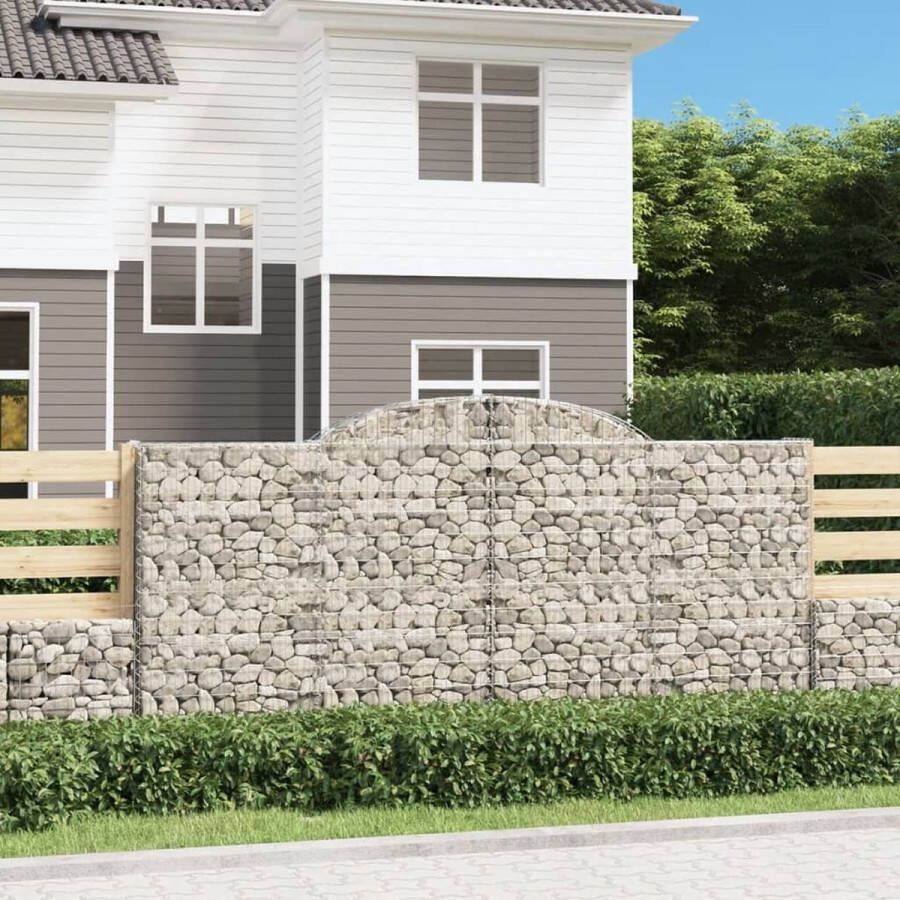 The Living Store Schanskorf Gabion Wand 300 x 30 x 140 160 cm Roestbestendig Gegalvaniseerd Ijzer Stabiliteit Decoratieve Toevoeging Versterkte Schanskorfhaken Handleiding 13 Stuks