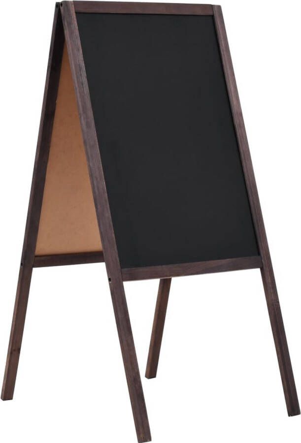 The Living Store Schoolbord A-frame 40 x 60 cm cederhout