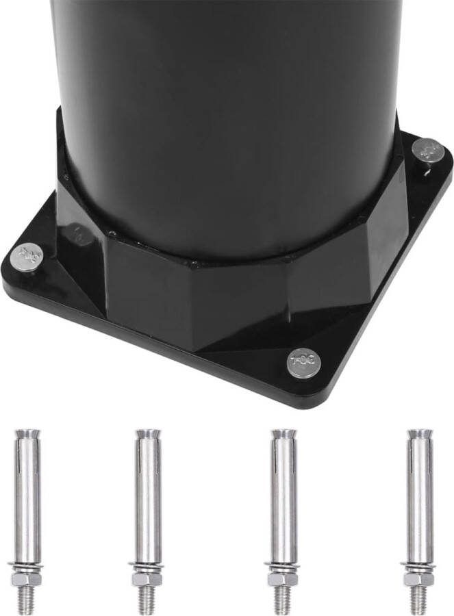 The Living Store Solar Zwembaddouche PVC en ABS 215 cm hoog 8L waterreservoir