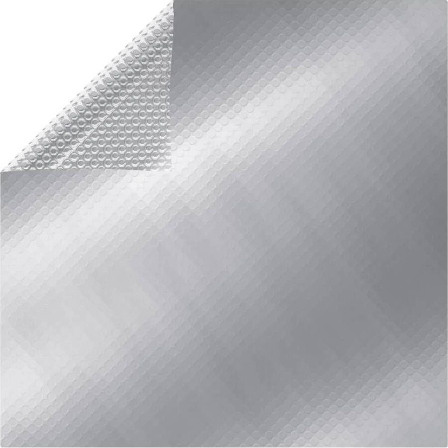 VidaXL The Living Store Solar Zwembadfolie PE-folie met luchtkamers 6 x 4 m Verhoogt zwembadwater temperatuur met 1 °C Verlengt warmte vasthouden Voordelig verwarmen Vermindert chemicaliënverbruik Lichtgewicht en eenvoudig te installeren