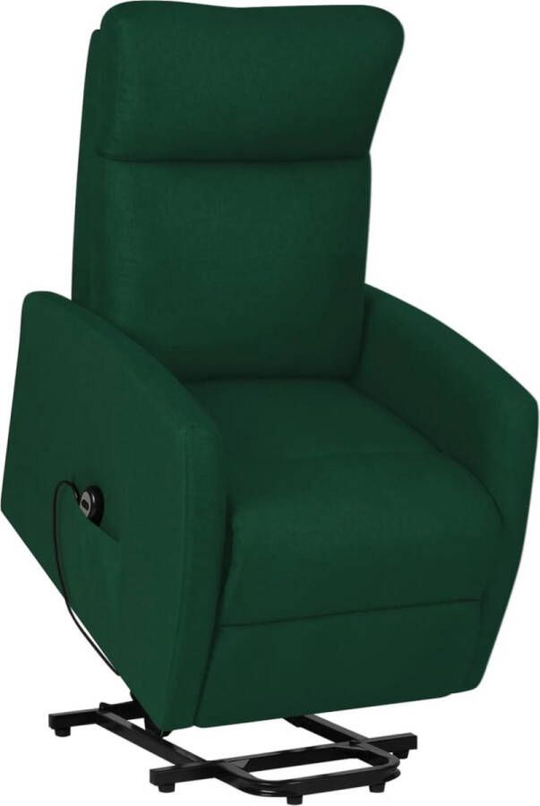 The Living Store Sta-op-stoel Canta Relaxfauteuil Donkergroen 66 x 83.5 x 104 cm