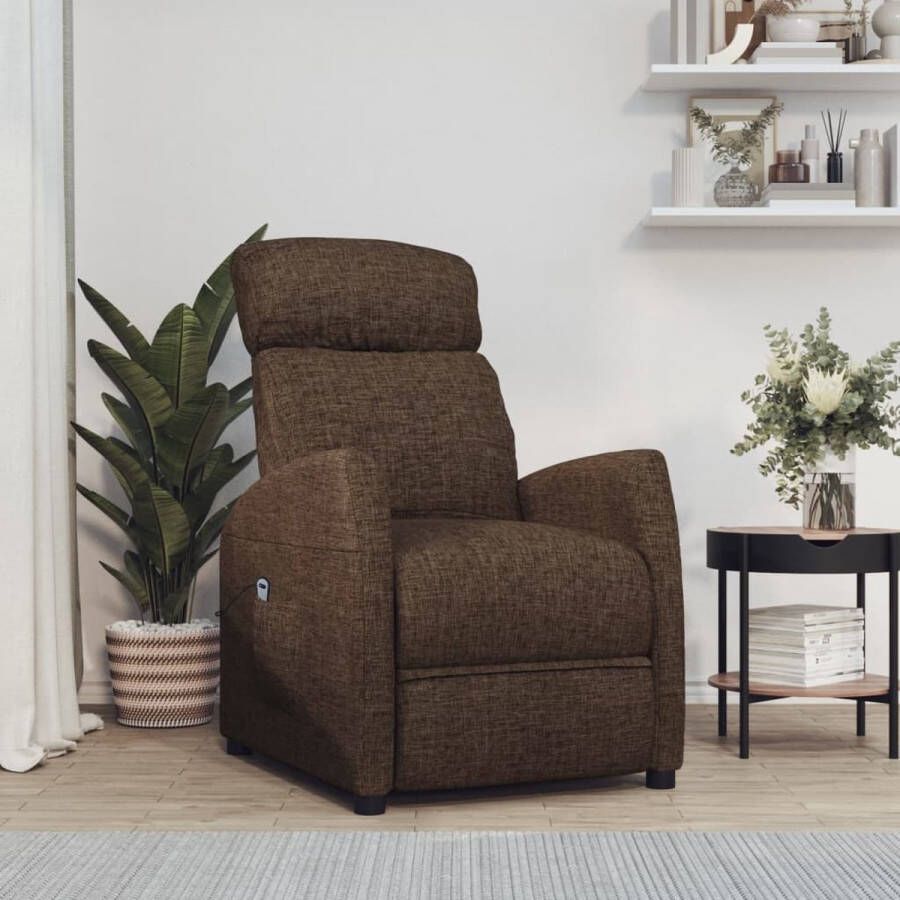 The Living Store Sta-op-stoel Relaxfauteuil 66 x 83.5 x 104 cm Geschikt voor ouderen en rugklachten