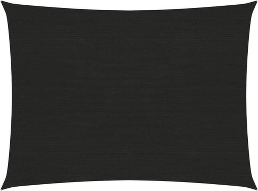 The Living Store Schaduwdoek HDPE 2 x 3.5 m UV-bestendig Ademend HDPE