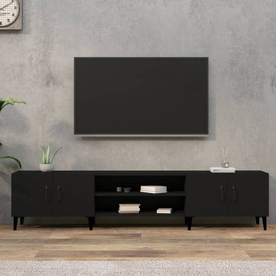 The Living Store TV Kast Serie Trendy 180x31.5x40 Voldoende opbergruimte