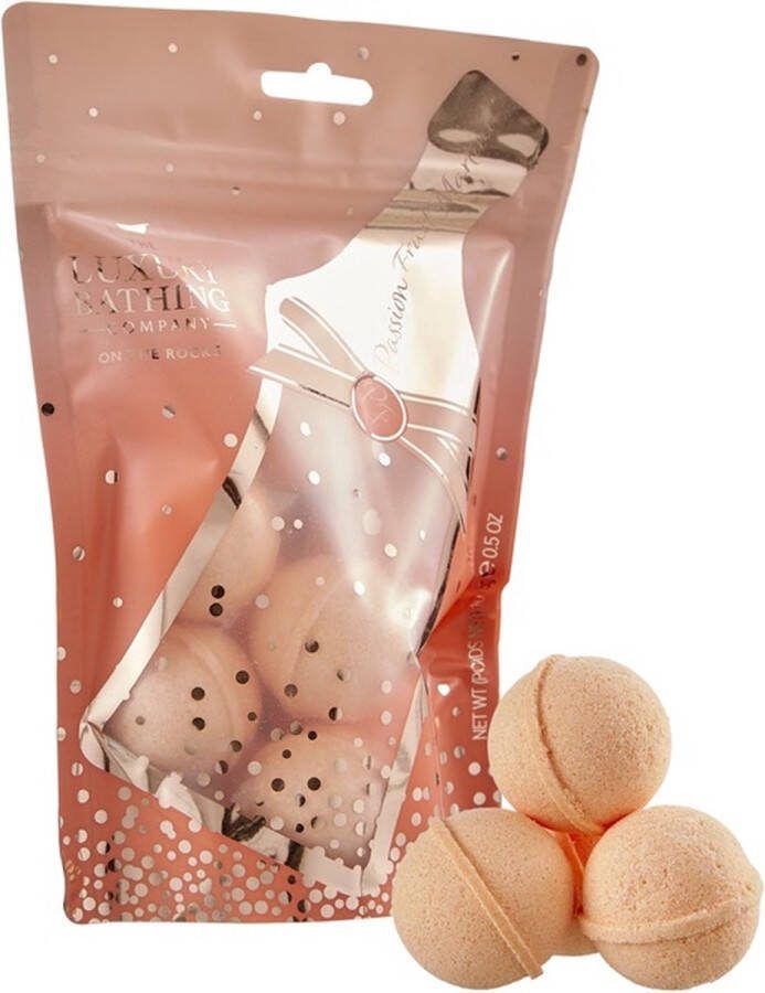 The Luxury Bathing Company GC Cheeky Bubbles Geschenkset Passion fruit Martini Bruisballen