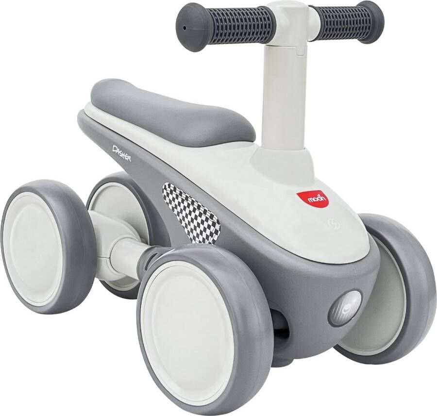 The Moon Brand Moon™ Dasher Kinder Loopfiets Balansfiets Verstelbaar Stuur en Zadel Lichtgewicht Frame Grijs