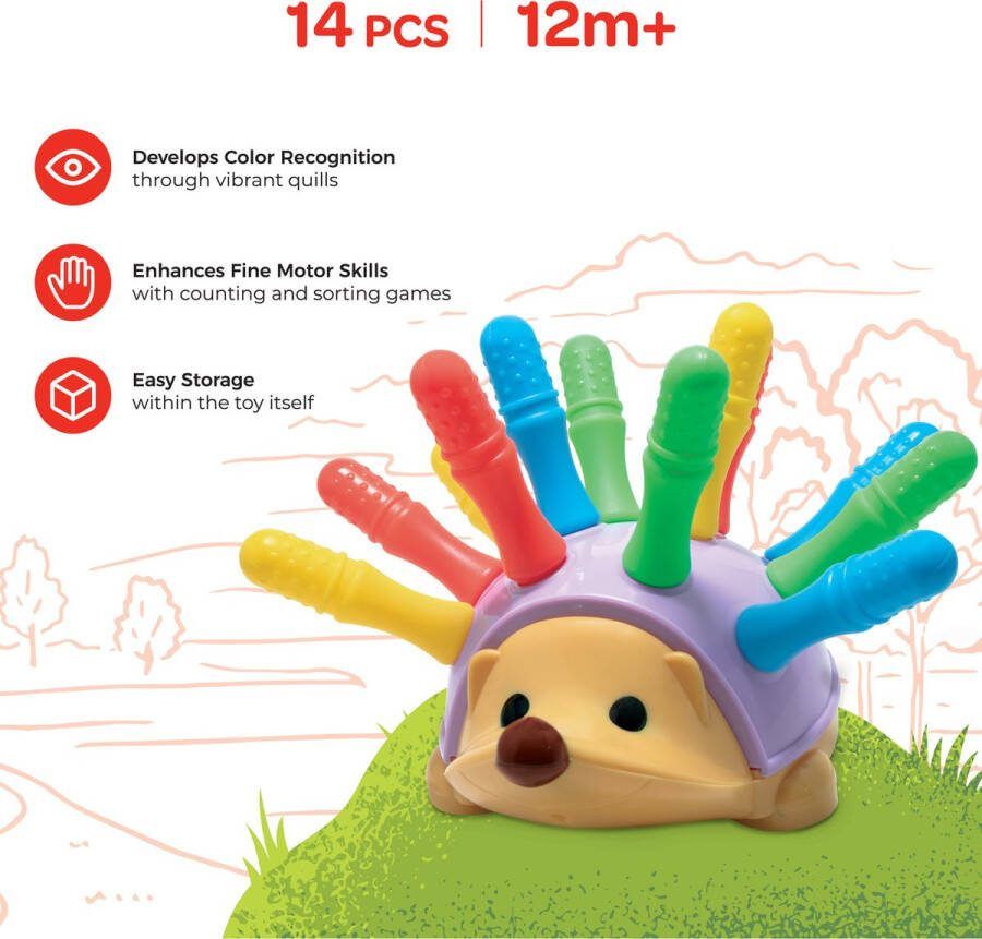The Moon Brand Moon™ Mighty Pete Educatief Speelgoed 14 stuks