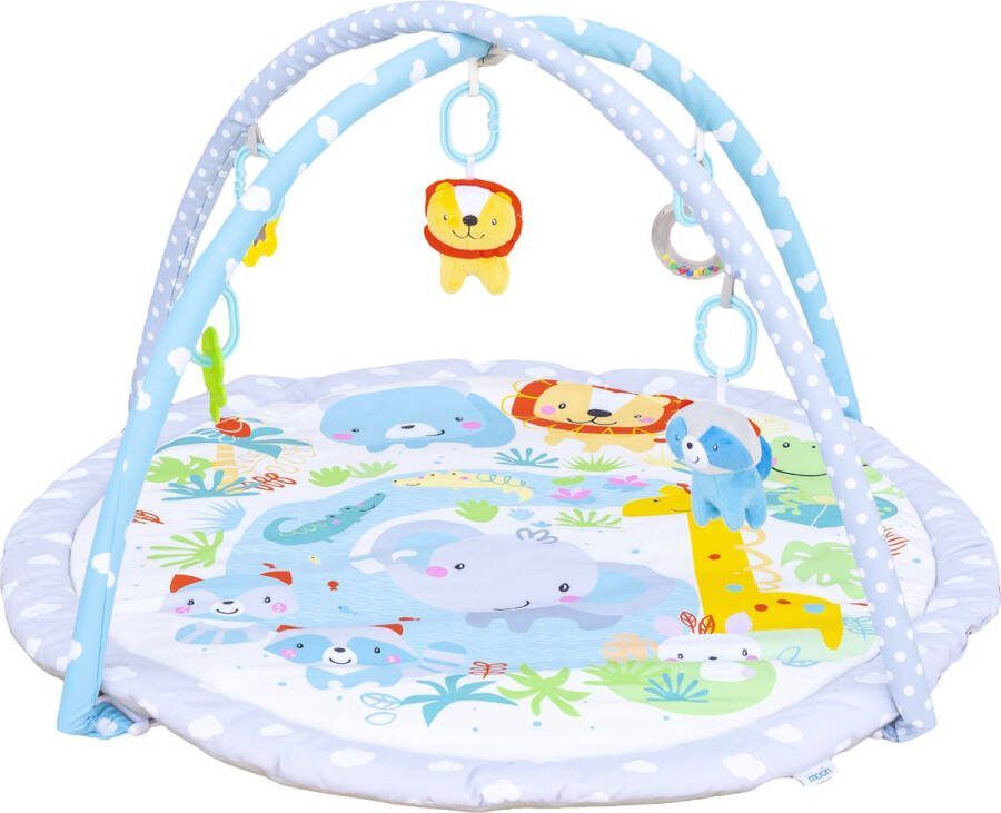 The Moon Brand MOON™ Perky Speelkleed Jungle Afneembare Bogen Activiteiten Mat