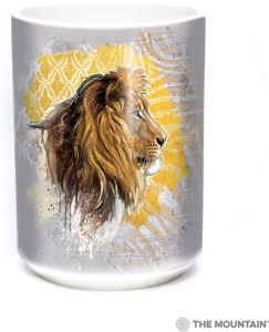 The Mountain Mok Modern Safari Lion Grey 440 ml