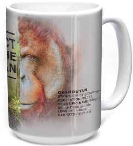 The Mountain Mok Protect Orangutan Grey 440 ml