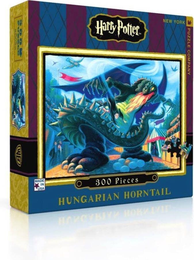 The New York Puzzle Company Harry Potter 'Hungarian Horntail' puzzel 300 stukjes