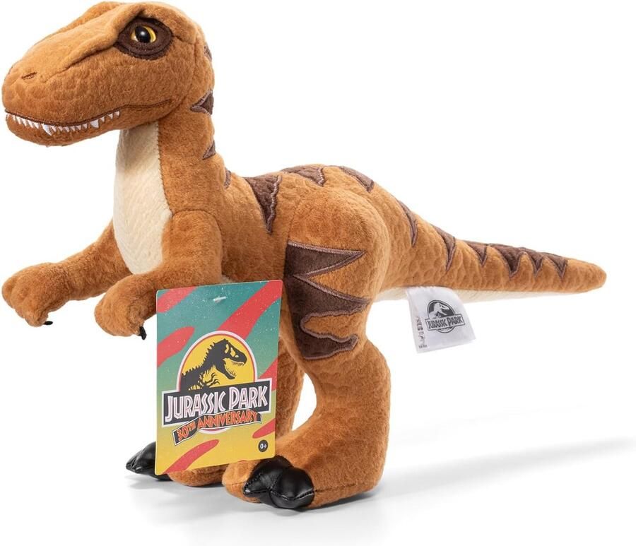 The Noble Collection Jurassic Park Velociraptor Knuffel 25 cm