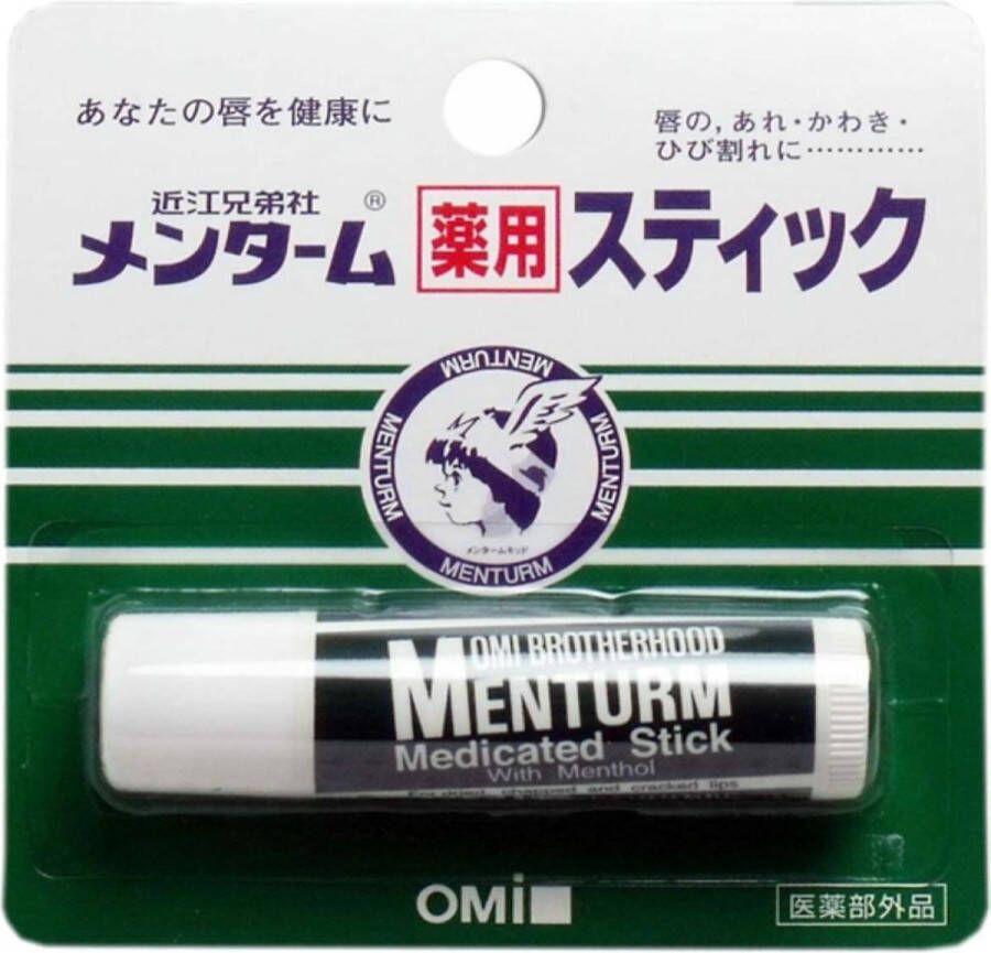 The Omi Brotherhood Omi Brotherhood Menturm Medicated Lip Balm 4gr