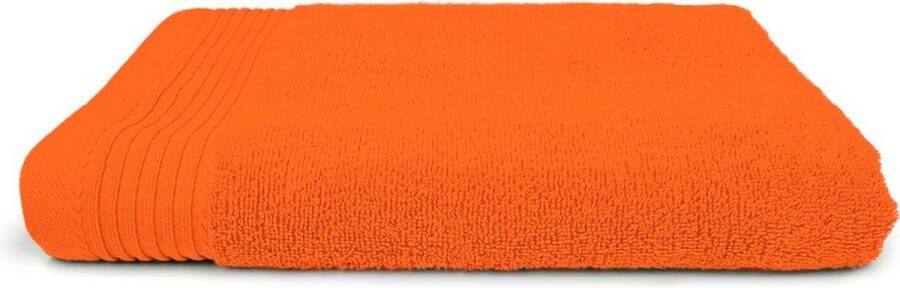 The One towelling Classic handdoek 70 x 140 cm 450 gr m² Orange 100% zacht katoen T1-70