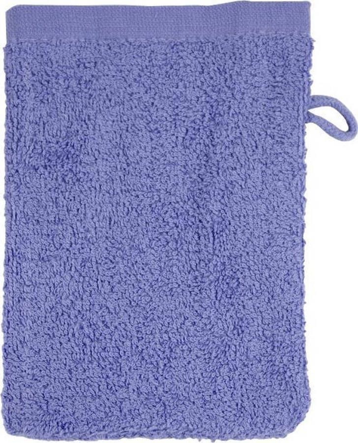 The One towelling washand 16 x 21 cm 500 gr m² Lavender 100% katoen T1-Wash