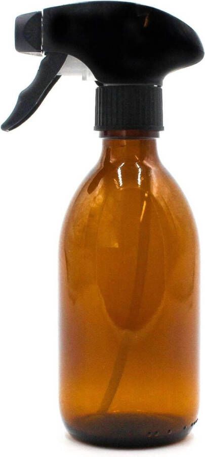 The Plastic Free Co. Glazen Amber Spuitfles Sprayfles plantenspuit 300 ml Bruin Amber Glas Plantensproeier Plantenspuit Waterverstuiver