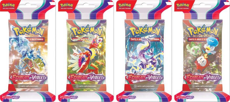 The Pokémon Company Pokémon EcarlateEtViolet Booster Pack Frans SV01