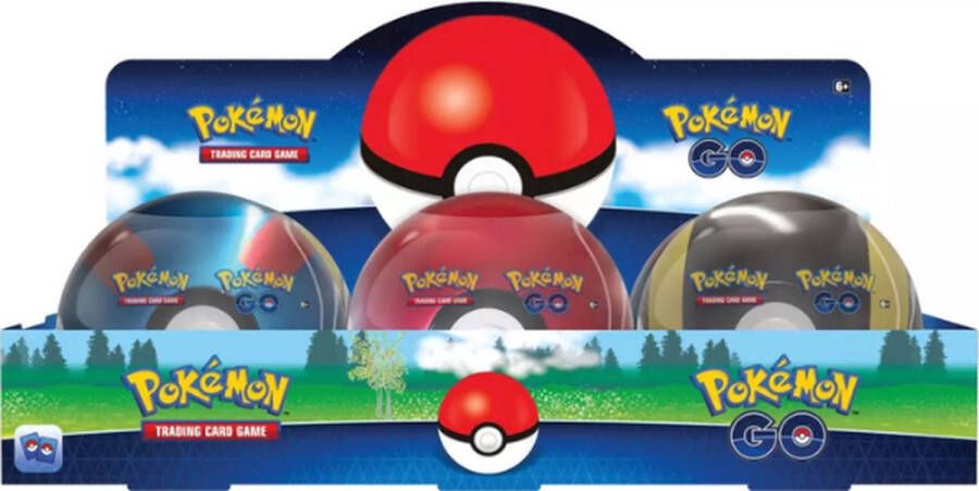 The Pokémon Company Pokemon GO Pokéball Tin Pokemon Kaarten