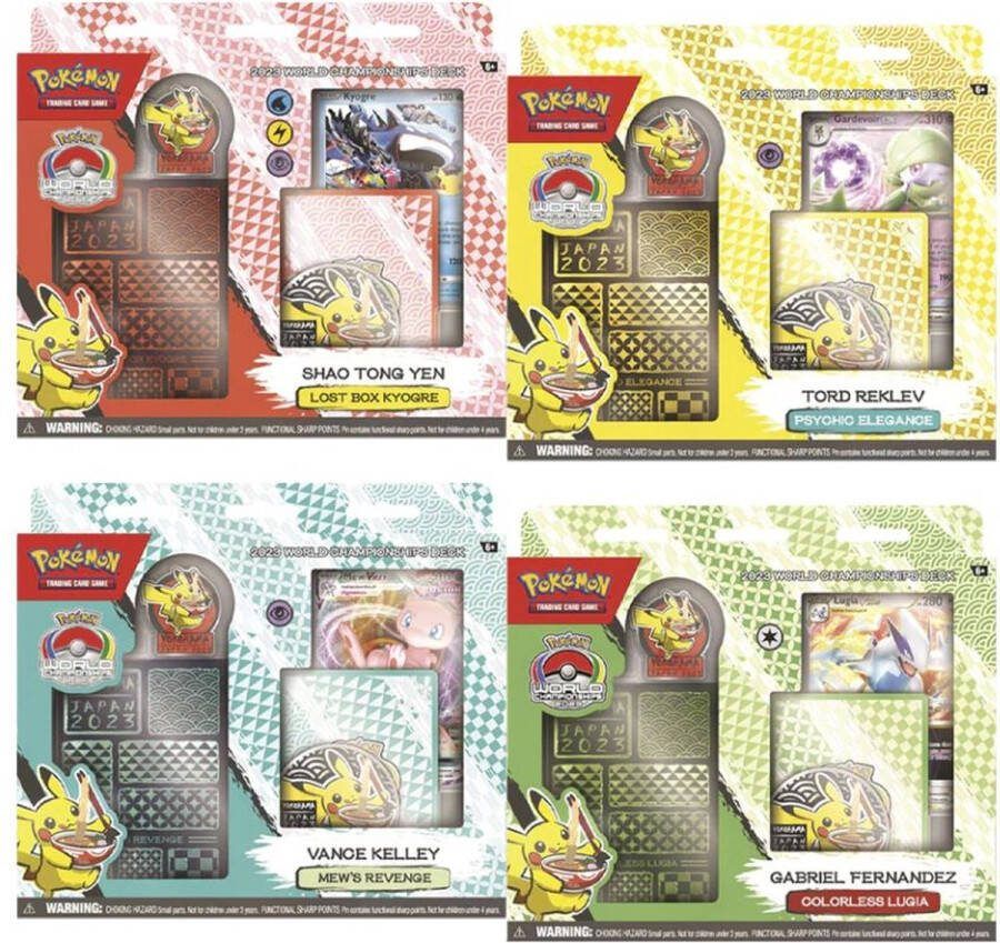 The Pokémon Company Pokémon JCC Deck des championnats du monde 2023