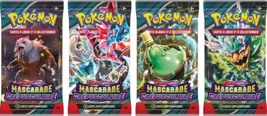 The Pokémon Company Pokémon JCC Écarlate et Violet Pack de Booster Mascarade Crépusculaire (Display x36)