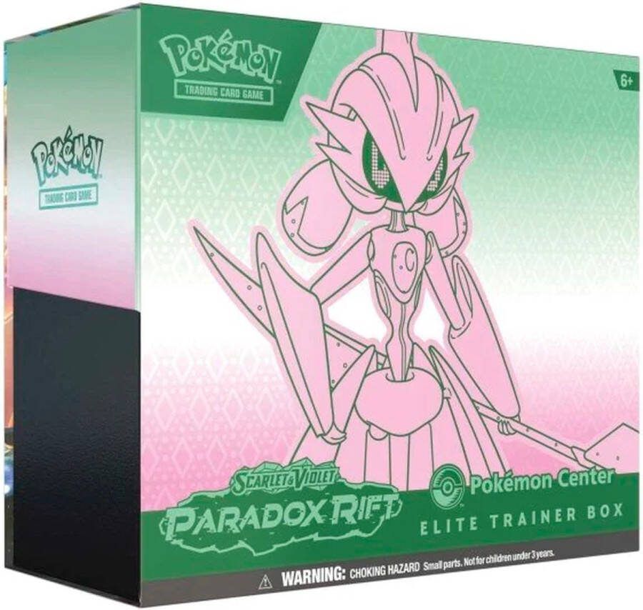 The Pokémon Company Pokémon Paradox Rift Elite Trainer Box Iron Valiant Pokémon Center Exclusief