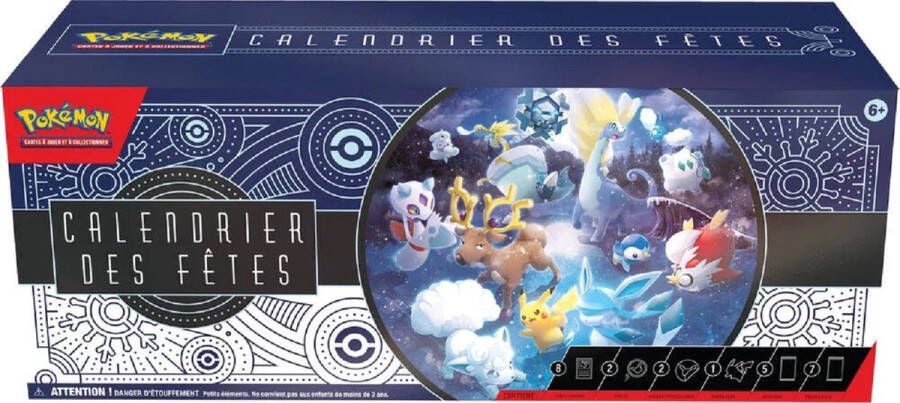 The Pokémon Company Pokémon TCG 2023 Advent Kalender (Franstalige Box)