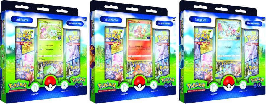 Merkloos Sans marque Pokémon TCG GO Pin Box Collection (1 stuk) assorti
