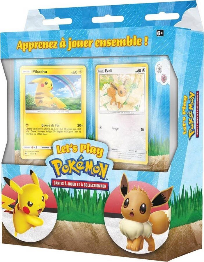The Pokémon Company Pokémon TCG Let s Play Pikachu and Eevee Theme Deck Kit