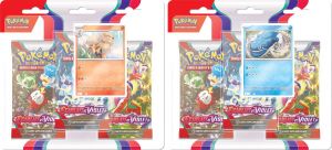 The Pokémon Company Pokémon TCG Scarlet & Violet 01 3 Booster Blister Pack (1 Random Blister)