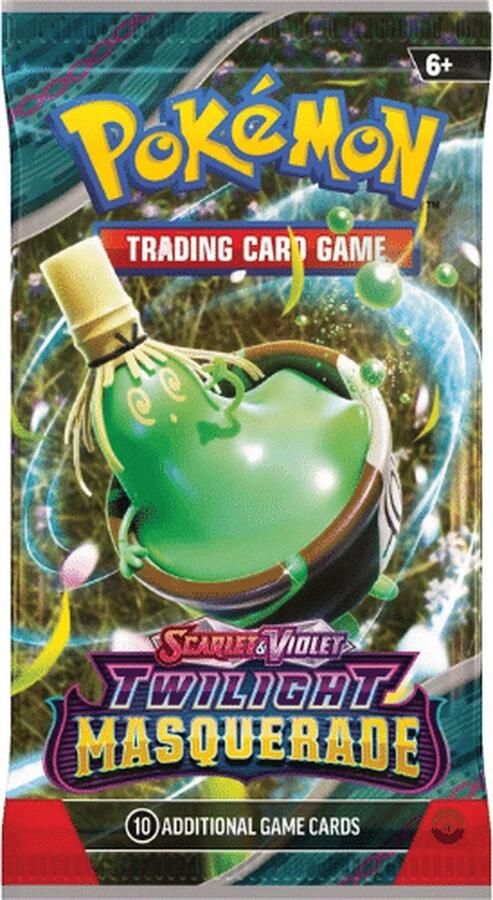 The Pokémon Company Pokemon Scarlet & Violet Twilight Masquerade Booster Pack
