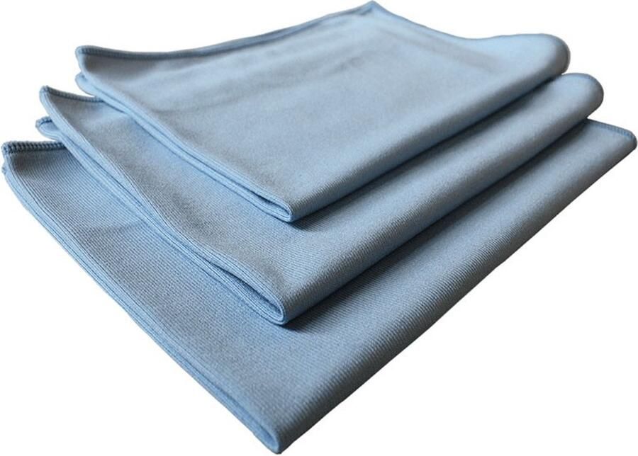 The Rag Company Premium Glas Microvezeldoek Streeploos Pluisvrij Duurzaam