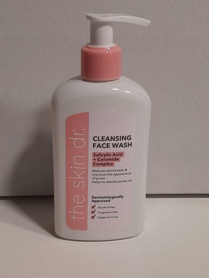 The Skin dr. Cleansing face wash Salicylic acid + ceramide complex ALCOHOL+PARFUM FREE 200ml