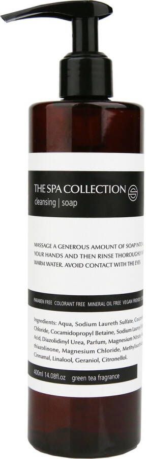 The Spa Collection Green Tea Handzeep 400 ml Pompfles